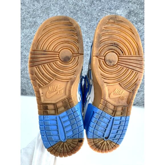 Nike X Off-White Air Rubber Dunk "University Blue" sneakers Mens 8.5 Authentic - Picture 5 of 14